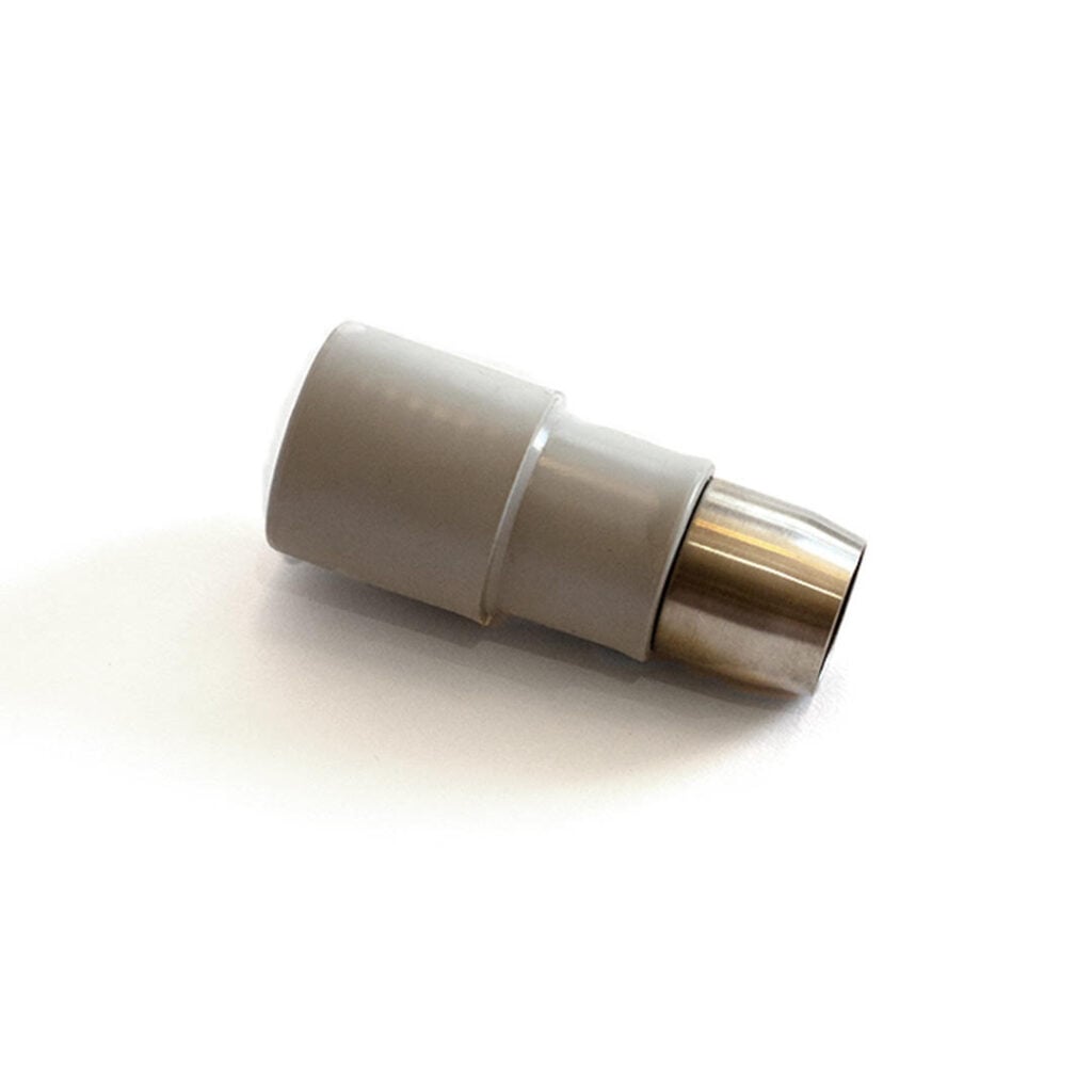 Cuff – 1 3/8″ w/ 1.5″ Metal End Stainless Steel-PA164