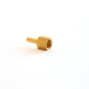 Barb, 1/4” x 1/4” FPT Brass-BR013