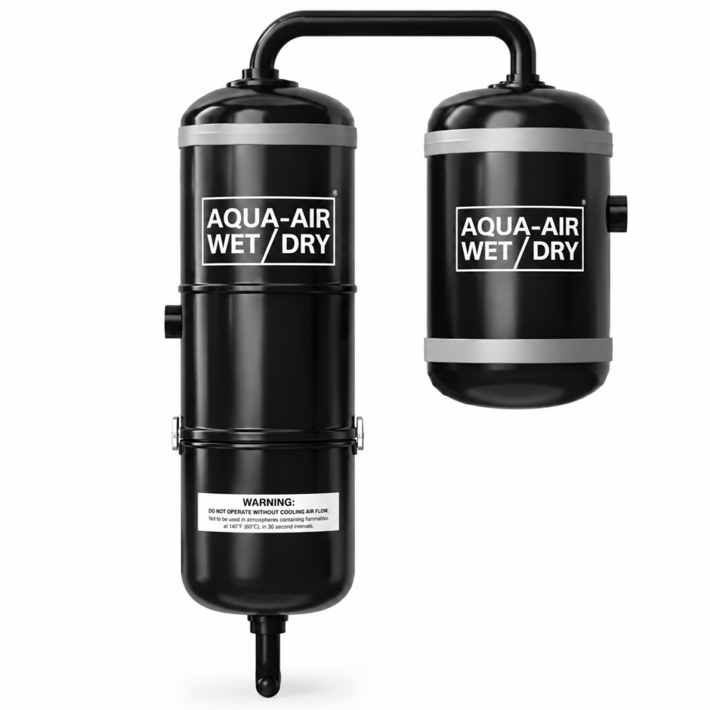 Model 250 Heavy Duty Central Vacuum Unit & Wet Extractor with 2 Motors-AA004